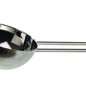 Portioning ladles, stainless steel