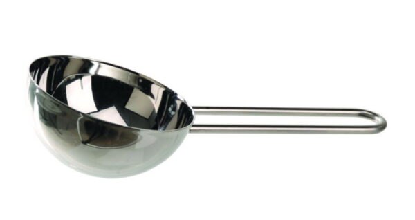 Portioning ladles, stainless steel