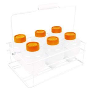 Centrifuge bottle carrier, wire/epoxy