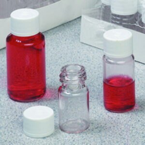 Diagnostic bottles Nalgene™, PETG, with white screw cap, HDPE
