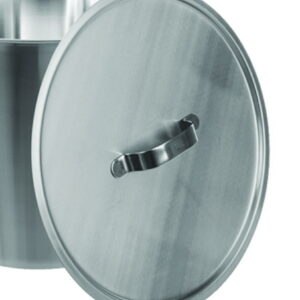 Lids for buckets 18/10 stainless steel