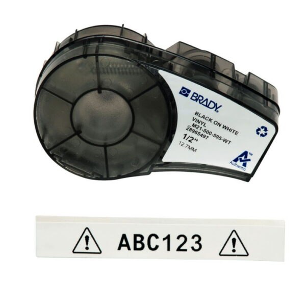 Vinyl label tape for label printer M210/M210-LAB