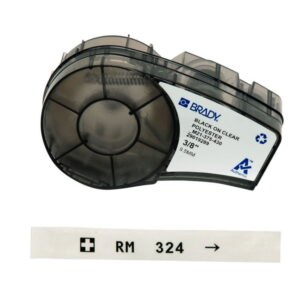 Transparent polyester label tape for label printer M210/M210-LAB