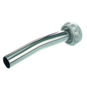 Drain tubes for stainless steel jerrycans