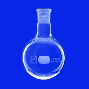 Round bottom flasks with conical ground joint, DURAN®
