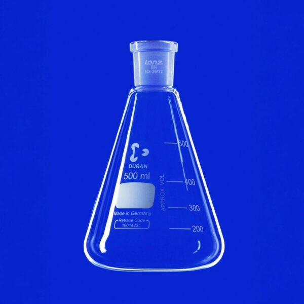 Erlenmeyer flasks with ground joint, DURAN®