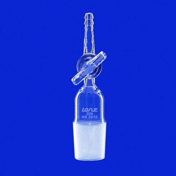 Adapters, straight, with NS stopcock