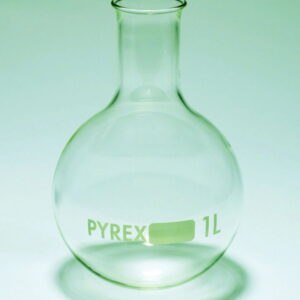 Round bottom flask, Pyrex®, narrow neck