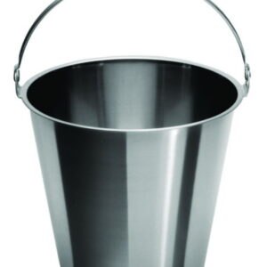 Buckets, 18/10 steel