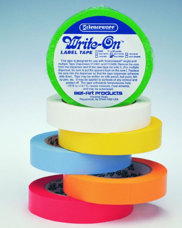 Adhesive label tape Write-on™, writable