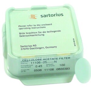 Membrane filters, cellulose acetate