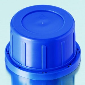 Tamper-evident caps for soda-lime square screw cap bottles, PP