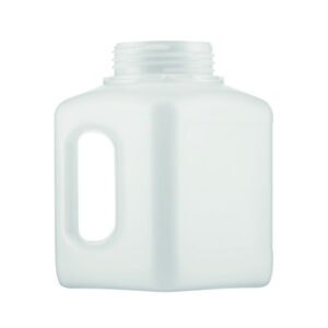 Wide-mouth square bottles, 311 series, HDPE, without closure