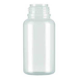 Wide-mouth bottles without closure, series 303, LDPE