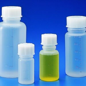 Graduated wide-mouth bottles