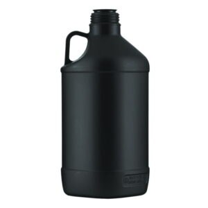 Narrow-mouth reagent bottles without closure series 310 "Safe Grip", HDPE, UN-approved, black