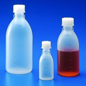 Narrow-mouth bottles, PP, graduated