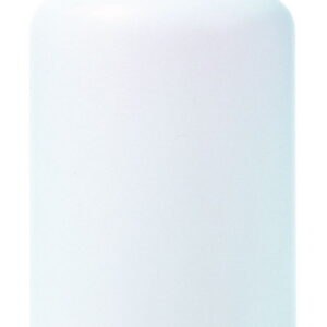 Wide-mouth bottles, PE, with double closure