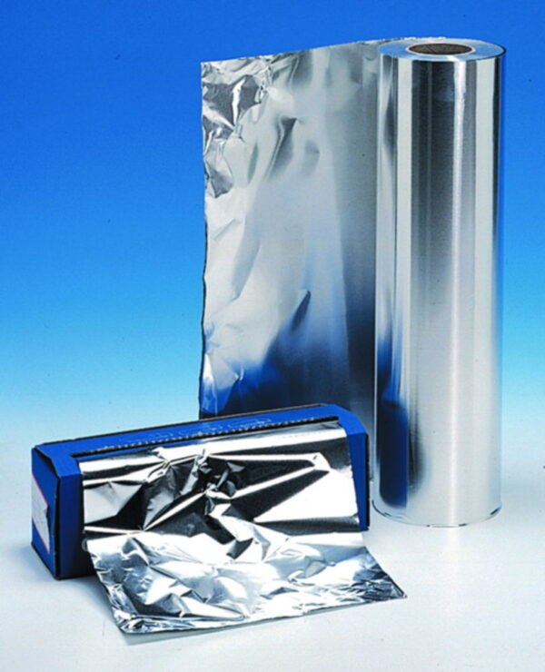 Aluminium foil, short rolls in carton dispenser