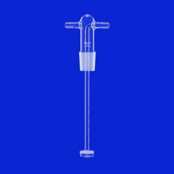 Gas washing bottle heads, DURAN® tubing, with filter disc