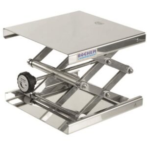 Laboratory jacks, 18/10-stainless steel