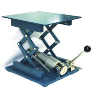 Laboratory jacks with hydraulic drive, powder-coated