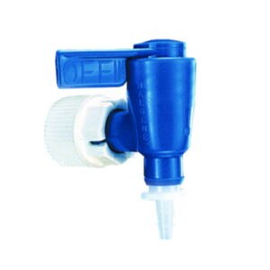 Stopcocks, quick action, PP, for aspirator carboys