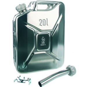 Stainless steel jerrycan