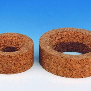 Flask rings, pressed cork