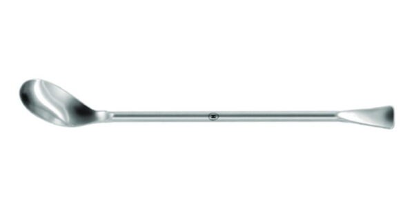 Polyspoon, stainless steel, for left handers