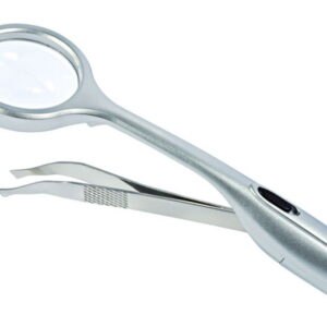 TRIZETTE® - Magnifier tweezer with LED light