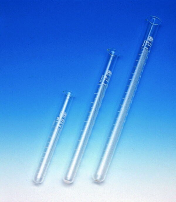 Test tubes with spout, Soda-lime glass