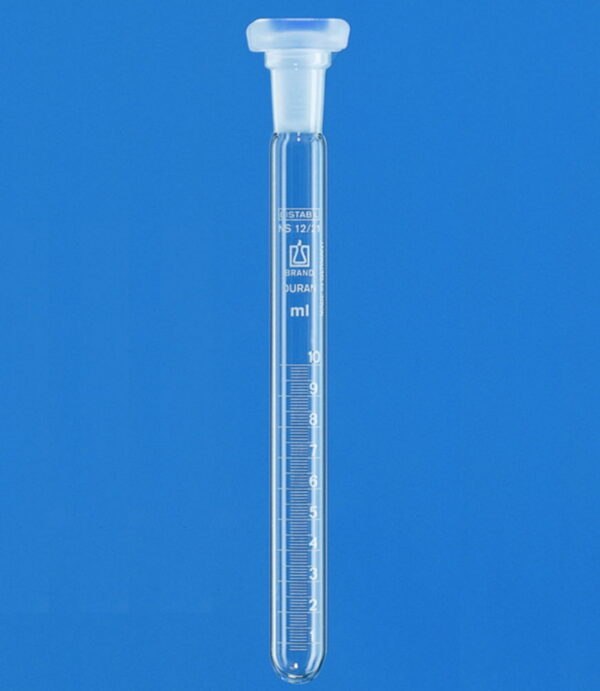 Test tubes, boro 3.3, with PP stopper