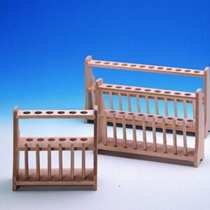 Test tube stands, wood