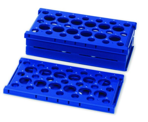 Tube Rack pop-up™, foldable, PP, for 2 tube sizes
