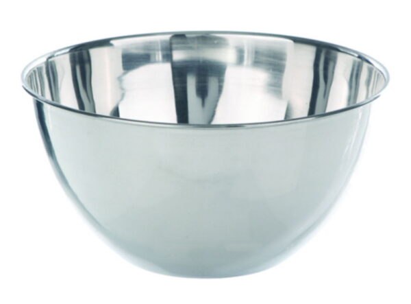 Sand bath dishes, 18/10 steel
