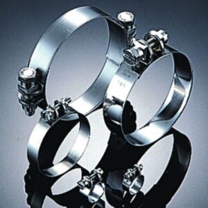 Worm drive tubing clips