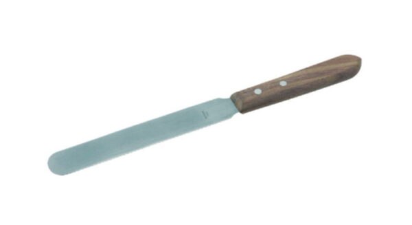 Spatulas with wooden handle, stainless steel