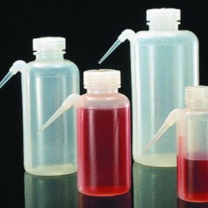 Wide-neck wash bottles, Nalgene™ Unitary™, Type 2402, LDPE, with screw cap, PP