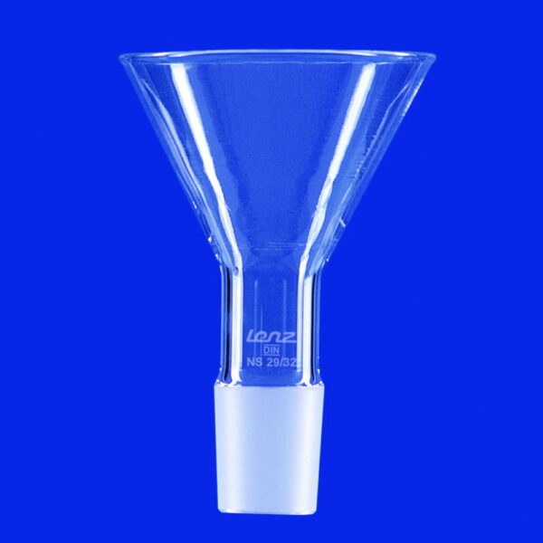 Powder funnels with NS cone, DURAN® tubing
