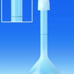 Volumetric flasks, PFA, class A, with screw cap