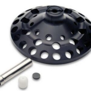 Fixed angle rotor with 10 steel sleeves F-35-30-17 for centrifuges 5702/5702 R/5702 RH, incl. 10 adapters for conical tubes and 10 rubber mats