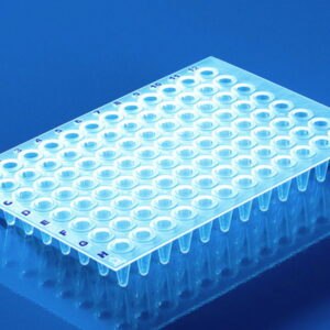 96-well PCR plates, PP, non-skirted