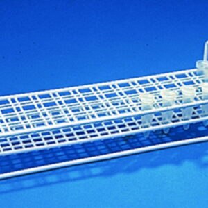 Reaction tubes stand, PE-coated wire