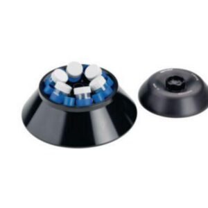 Fixed angle rotor F-35-6-30 for microcentrifuges 5430/5430 R, incl. rotor lid and 6 adapters for conical vessels