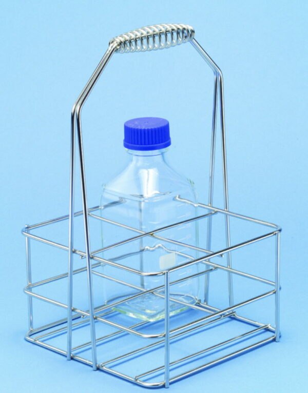 Bottle carriers for Duran square bottles