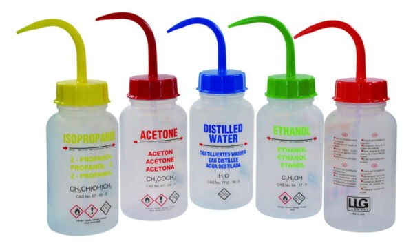 LLG-Safety wash bottles, LDPE