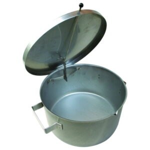 Cleaning tanks, stainless steel V4A, round