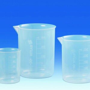 Griffin beakers, PP, with embossed graduations