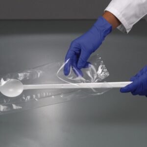 Disposable spoons, long handle, Bio, Green PE